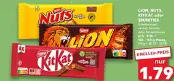 Kaufland DE Lion, Nuts, Kitkat oder Smarties aanbieding