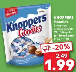 Kaufland DE Knoppers Goodies aanbieding