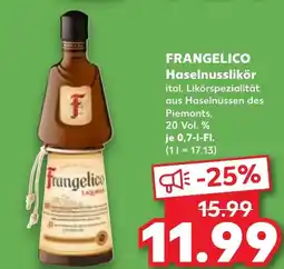 Kaufland DE Frangelico Haselnusslikör aanbieding