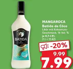 Kaufland DE Mangaroca Batida de Côco aanbieding