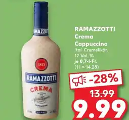 Kaufland DE Ramazzotti Crema Cappuccino aanbieding