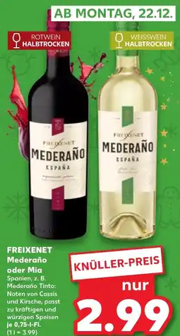 Kaufland DE Freixenet Mederaño oder Mia aanbieding