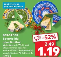 Kaufland DE Bergader Bavaria blu oder Bonifaz aanbieding