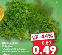 Kaufland DE Dtsch./span. Kräuter aanbieding