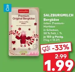 Kaufland DE Salzburgmilch Bergkäse aanbieding