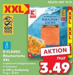 Kaufland DE K-CLASSIC Räucherlachs XXL aanbieding