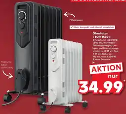 Kaufland DE Ölradiator TOR 1500 aanbieding
