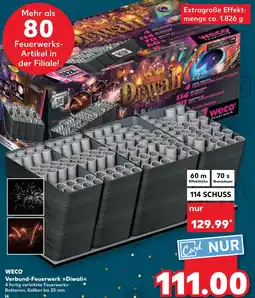 Kaufland DE Weco Verbund-Feuerwerk Diwali aanbieding