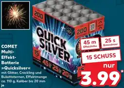 Kaufland DE Comet Multi-Effekt Batterie Quicksilver aanbieding