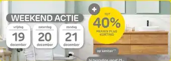 Praxis Op sanitair aanbieding
