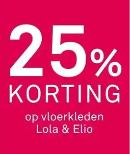 Karwei Op vloerkleden Lola & Elio aanbieding