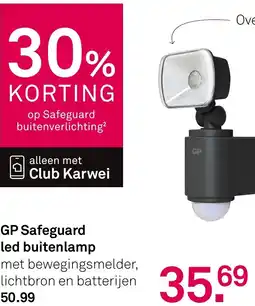 Karwei GP Safeguard led buitenlamp aanbieding