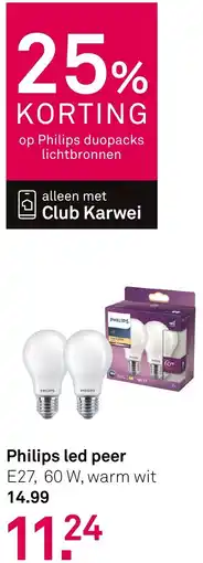 Karwei Philips led peer aanbieding