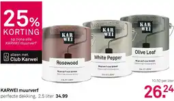 Karwei Karwei muurverf aanbieding