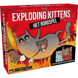 Intertoys Exploding Kittens het bordspel aanbieding