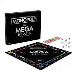 Intertoys Monopoly De Mega Black Collector's Editie aanbieding