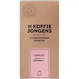 Albert Heijn De Koffiejongens Espresso capsules aanbieding