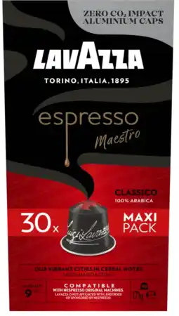 Albert Heijn Lavazza Espresso maestro classico capsules aanbieding