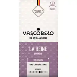 Albert Heijn Vascobelo La reine espresso capsules aanbieding