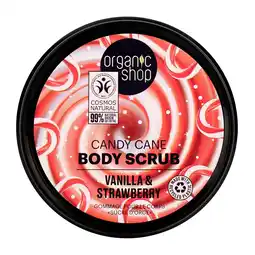 Kruidvat Organic Shop Candy Cane Bodyscrub aanbieding