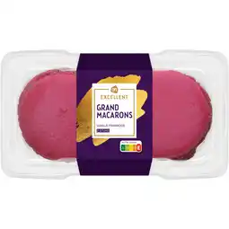 Albert Heijn AH Excellent Grand macarons vanille framboos aanbieding