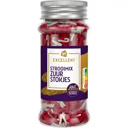 Albert Heijn AH Excellent Strooimix zuur stokjes aanbieding