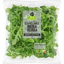 Albert Heijn AH Biologisch Slamelange rucola veldsla aanbieding