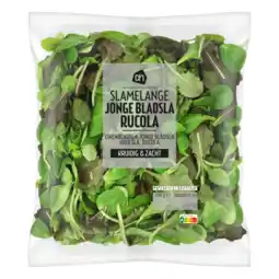 Albert Heijn AH Jonge bladsla met rucola aanbieding