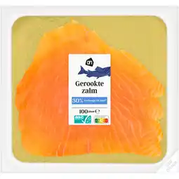 Albert Heijn AH Gerookte zalm 30% verlaagd in zout aanbieding