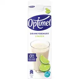 Albert Heijn Optimel Drinkyoghurt limoen aanbieding