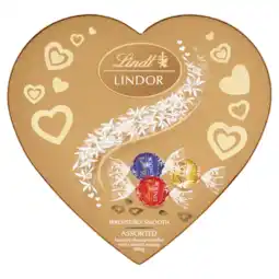 Albert Heijn Lindt Lindor gemengde chocolade hart aanbieding