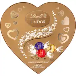 Albert Heijn Lindt Lindor gemengde chocolade hart aanbieding