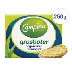 Albert Heijn Campina Grasboter ongezouten roomboter aanbieding