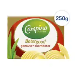 Albert Heijn Campina Botergoud gezouten roomboter aanbieding
