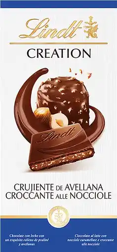 Albert Heijn Lindt Creation milk hazelnut aanbieding