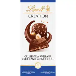 Albert Heijn Lindt Creation milk hazelnut aanbieding