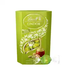 Albert Heijn Lindt Lindor pistache melkchocolade bonbons aanbieding