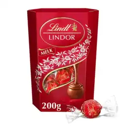 Albert Heijn Lindt Lindor melkchocolade bonbons aanbieding