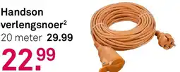 Karwei Handson verlengsnoer² aanbieding