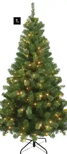 Karwei Kunstkerstboom Minnesota aanbieding