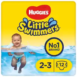 Kruidvat Huggies 2-3 Little Swimmers 3-8 kg Zwemluiers aanbieding