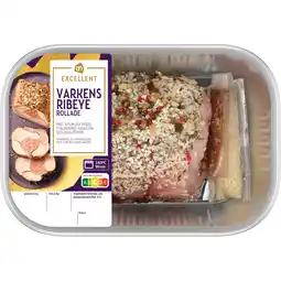 Albert Heijn AH Excellent Varkens ribeye rollade aanbieding