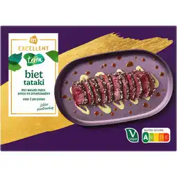 Albert Heijn AH Excellent Terra biet tataki aanbieding
