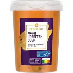 Albert Heijn AH Excellent Romige kreeftensoep aanbieding