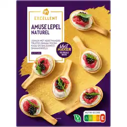 Albert Heijn AH Excellent Amuse lepel naturel aanbieding