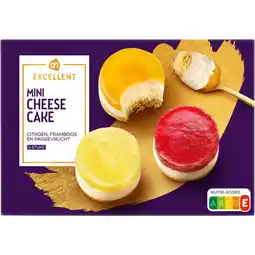 Albert Heijn AH Excellent Mini cheesecake fruit aanbieding