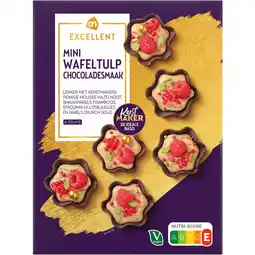 Albert Heijn AH Excellent Wafeltulp chocoladesmaak aanbieding