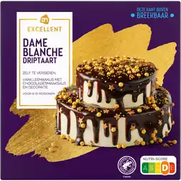 Albert Heijn AH Excellent Dame blanche driptaart aanbieding