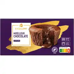 Albert Heijn AH Excellent Moelleux chocolate aanbieding