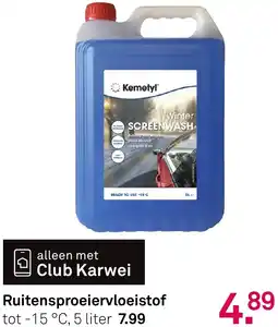 Karwei Ruitensproeiervloeistof aanbieding